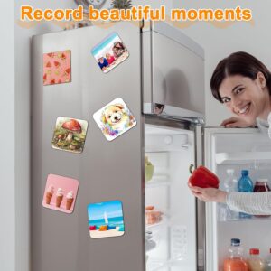 MDF Magnet 3.1x3.1 in Square Personalized Fridge